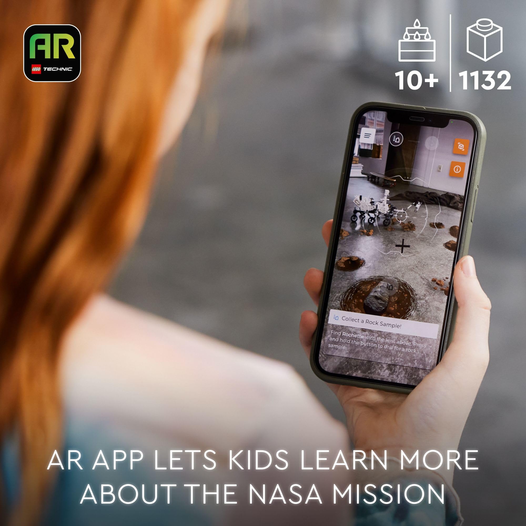 Amazon.co.jp: レゴテクニック NASA 火星探査機 忍耐力 組み立て